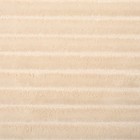 Плед Полоса 150х200см, слив-молоч, велсофт 270г/м, пэ100% - фото 24531074