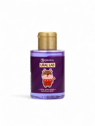 Гель для душа, аромат черничного пирога, 110 мл, URAL LAB