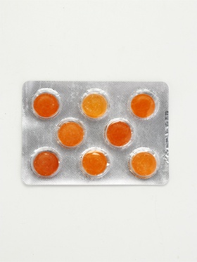 Леденцы в блистере «Анти-бубнин», со вкусом апельсина, 16 г 10406143