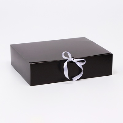 Коробка складная «Чёрная», 31 х 24,5 х 9 см