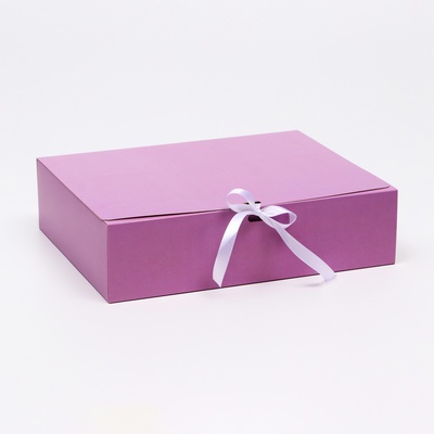 Коробка складная «Сиреневая», 31 х 24,5 х 9 см