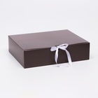 Коробка складная «Изумрудная», 31 х 24,5 х 9 см - фото 9156385