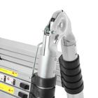 Стремянка-лестница телескопическая ТУНДРА, раскладная, алюминиевая, 1.9×1.9 м - Фото 6