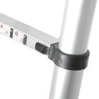 Стремянка-лестница телескопическая ТУНДРА, раскладная, алюминиевая, 1.9×1.9 м - Фото 7