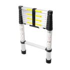 Лестница телескопическая ТУНДРА, алюминиевая, 7 ступеней, 2 м - Фото 7