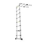 Стремянка-лестница телескопическая ТУНДРА, раскладная, алюминиевая, 2.5×2.5 м - Фото 3