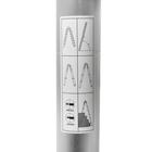 Стремянка-лестница телескопическая ТУНДРА, раскладная, алюминиевая, 2.5×2.5 м - Фото 9