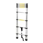 Лестница телескопическая ТУНДРА, алюминиевая, 9 ступеней, автомат, 2.6 м - Фото 6