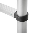 Лестница телескопическая ТУНДРА, алюминиевая, 9 ступеней, автомат, 2.6 м - Фото 9