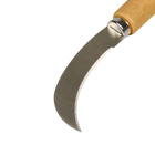 Нож садовый, 18 см, с деревянной ручкой - Фото 2