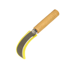 Нож садовый, 18 см, с деревянной ручкой - Фото 4