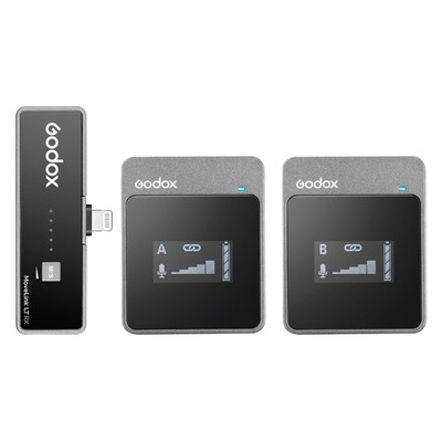 Петличная радиосистема Godox MoveLink LT2, для смартфона