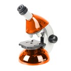 Микроскоп Микромед Атом 40x-640x, цвет апельсин - фото 110605450