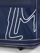 Сумка дорожная 20" на 4 колёсах, отдел на молнии, с увеличением, наружный карман, длинный ремень, синяя - Фото 6