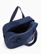 Сумка дорожная 20" на 4 колёсах, отдел на молнии, с увеличением, наружный карман, длинный ремень, синяя - Фото 11