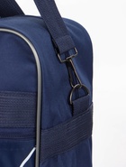 Сумка дорожная 20" на 4 колёсах, отдел на молнии, с увеличением, наружный карман, длинный ремень, синяя - Фото 12