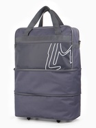 Сумка дорожная 20" на 4 колёсах, отдел на молнии, с увеличением, наружный карман, длинный ремень, серая - Фото 15