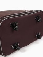 Сумка дорожная 20" на 4 колёсах, отдел на молнии, с увеличением, наружный карман, длинный ремень, коричневая - Фото 9