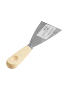 Шпатель малярный ТУНДРА, металлический, деревянная рукоятка, 60 мм - фото 809463250