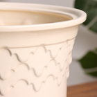 Горшок цветочный ЮТА №2, Белый 5,5 л - фото 24591727
