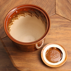 Горшок цветочный ЮТА №2, Коричневый 5,5 л - фото 24591731