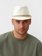 Шляпа мужская MINAKU, цвет белый, р-р 58 - фото 807718312 Шляпа мужская MINAKU, цвет белый, р-р 58 - фото 807718312