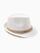 Шляпа мужская MINAKU, цвет белый, р-р 58 - фото 807718313 Шляпа мужская MINAKU, цвет белый, р-р 58 - фото 807718313