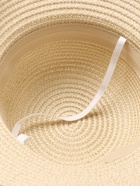 Шляпа для девочки MINAKU с бантом, цвет бежевый, р-р 52 - фото 808877965