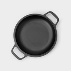 Сковорода-крышка чугунная Wild Kitchen, порционная, d=22 см - Фото 2