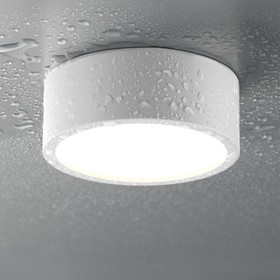 Светильник встраиваемый влагозащищенный Novotech. May, 10Вт, Led, 58х93х93 мм, цвет белый