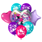 Набор воздушных шаров "С Днем Рождения", "Минни Маус и Единорог" - фото 9156851