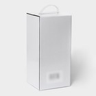 Набор кухонный на подставке «Изгиб», 4 предмета: 3 ножа, овощечистка, + нож в подарок, красный - Фото 6