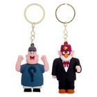 Игрушка - сюрприз Funny box «Весёлая семейка»: детский брелок, наклейки, карточка, цвет МИКС - Фото 4