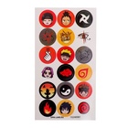 Игрушка - сюрприз Funny box «Аниме»: детский брелок, наклейки, карточка, цвет МИКС - Фото 7