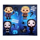 Игрушка - сюрприз Funny box «Мрачная семейка»: детский брелок, наклейки, карточка - Фото 5