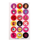 Игрушка - сюрприз Funny box «Страшный мишка»: детский брелок, наклейки, карточка, цвет МИКС - Фото 7