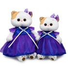 Мягкая игрушка «Ли-Ли», в платье с блестящей сеточкой», 24 см - фото 24538007