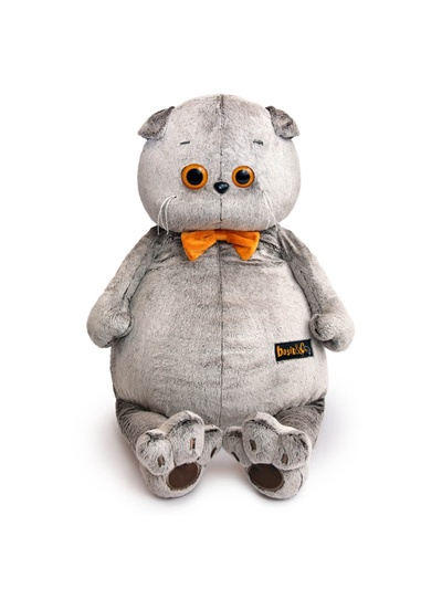 Мягкая игрушка «Басик», с бархатным бантом, 47 см