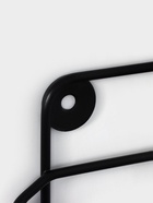 Держатель для туалетной бумаги с полочкой, 19×10×14.5 см, чёрный - Фото 7