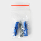 Держатель для туалетной бумаги с полочкой, 19×10×14.5 см, чёрный - Фото 9