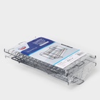 Сушилка для посуды с поддоном 2-х ярусная, разборная, 39.5×24×29.5 см, чёрная - Фото 11