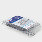 Сушилка для посуды с поддоном 2-х ярусная, разборная, 39.5×24×29.5 см, чёрная - Фото 9