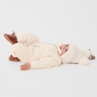 Комбинезон демисезонный «Крошка Я», рост 68-74 см, молочный - Фото 11