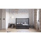 Кроватка детская Polini kids Simple 310-03, цвет графит - фото 119068072 Кроватка детская Polini kids Simple 310-03, цвет графит - фото 119068072