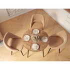 Стол обеденный Polini Home London, цвет дуб крафт-черный - фото 28507084