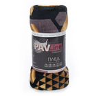 Плед Павлина Голд Гламур 150х200см, аэрософт 190г/м, пэ100% - фото 24538111