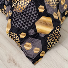 Плед Павлина Голд Гламур 150х200см, аэрософт 190г/м, пэ100% - фото 24538107