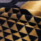 Плед Павлина Голд Гламур 150х200см, аэрософт 190г/м, пэ100% - фото 24538109