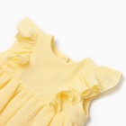 Платье-боди MINAKU, рост 86-92 см, жёлтое - Фото 2