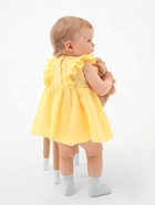 Платье-боди MINAKU, рост 86-92 см, жёлтое - Фото 7